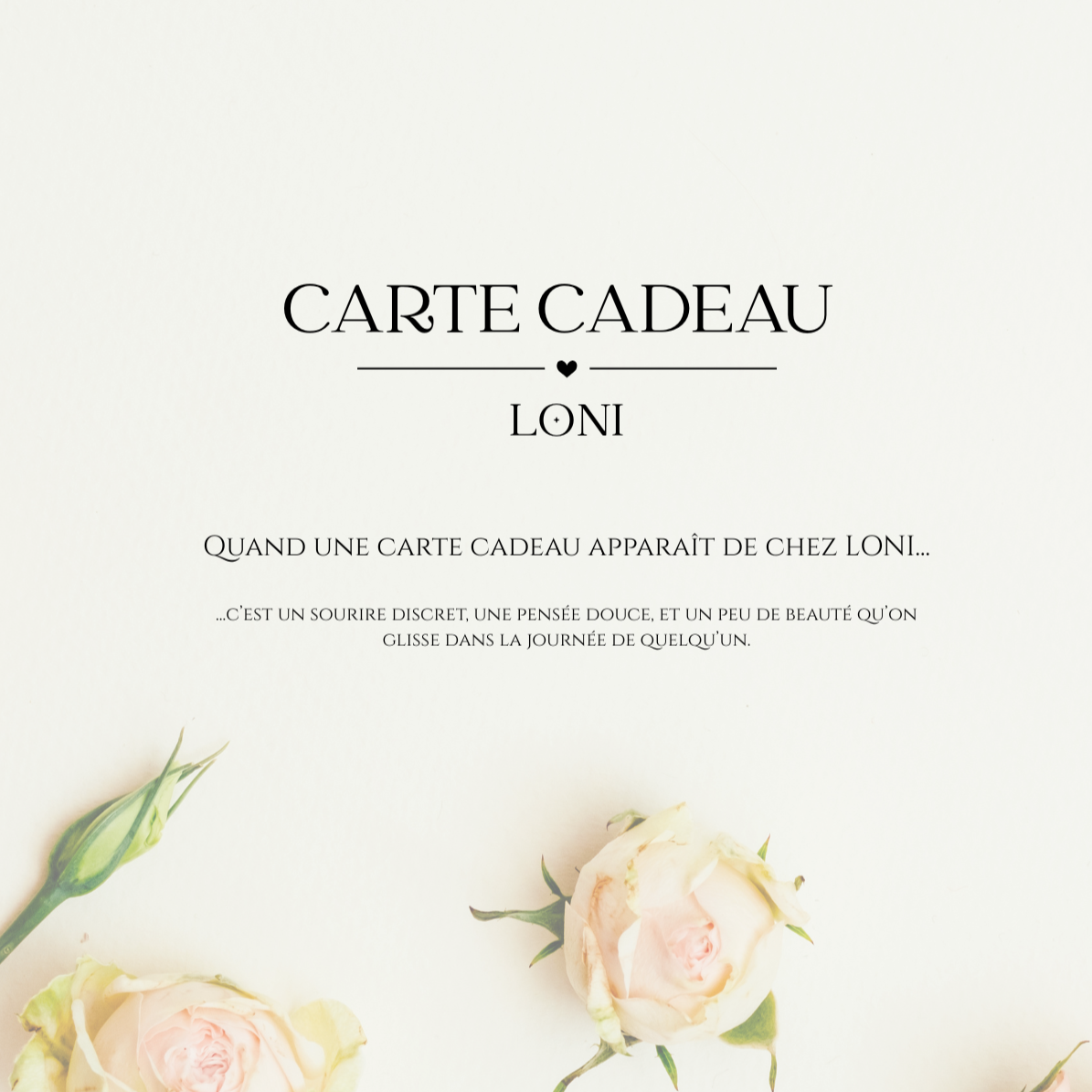 Carte-Cadeau LONI 🌿